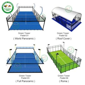Bentuk & Variasi Desain Lapangan Padel
