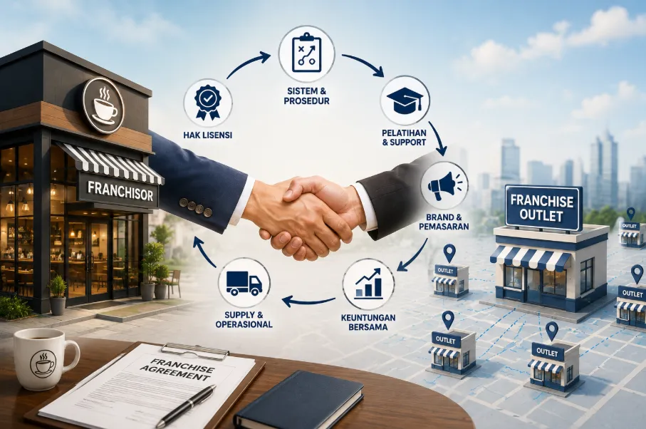 Cara Kerja Sistem Bisnis Franchise